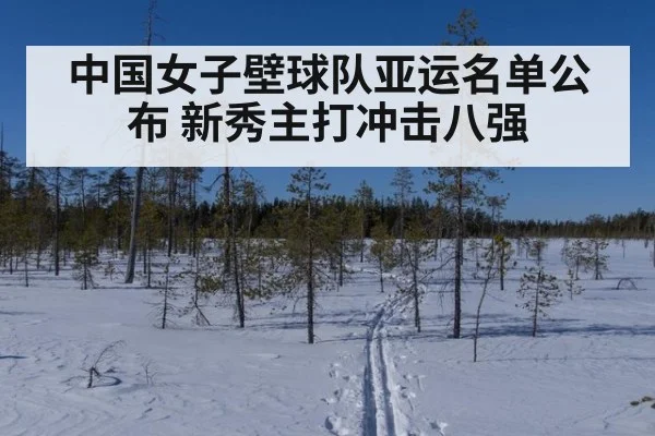 中国女子壁球队亚运名单公布 新秀主打冲击八强